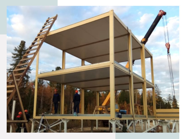 Строительство модульных здания Люберцы