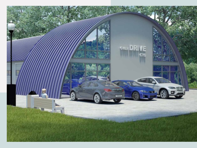 Монтаж ангаров и металлоконструкций от 631 руб.