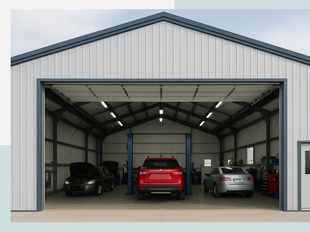 Ангары из сэндвич панелей от 631 руб. в Люберцы