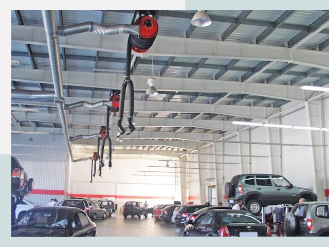 Строительство автосалонов из металлоконструкций от 631 руб.