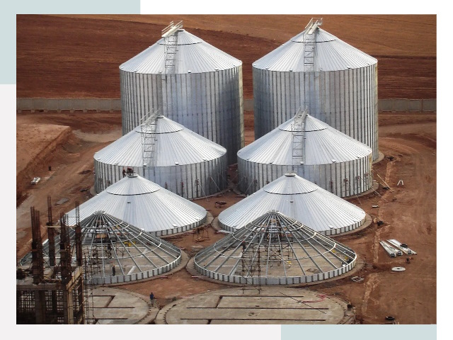 Строительство зерновых силосов в Люберцах