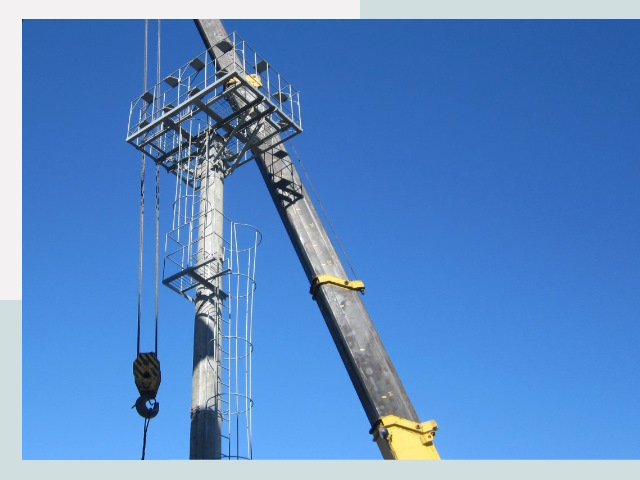 Монтаж осветительных мачт в Люберцы от 631 руб.