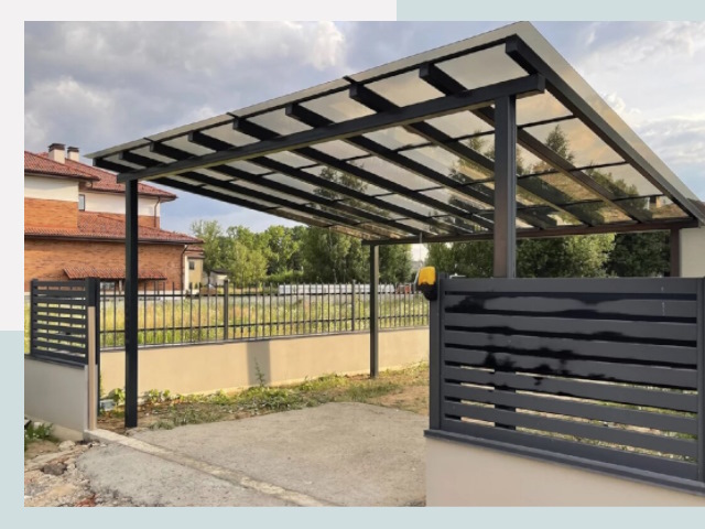 Металлические навесы в Люберцы от 631 руб. за м²