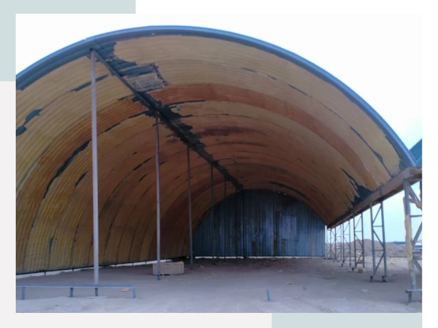 Реконструкция ангаров в Люберцах