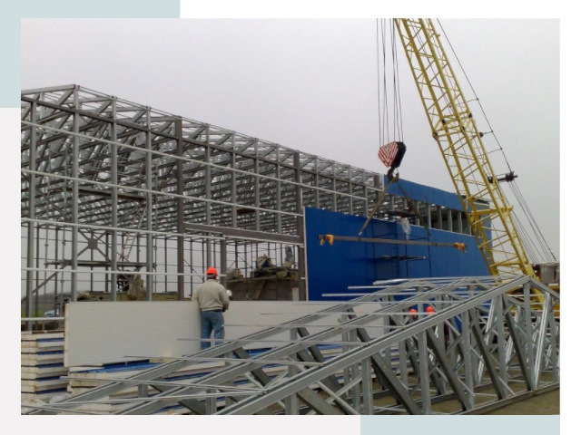 Монтаж ангаров в Люберцах