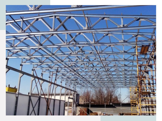 Металлокаркасы для складов в Люберцах