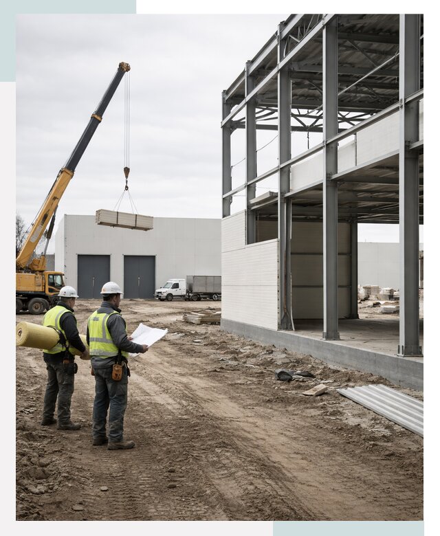 Строительство холодильных складов в Люберцах от 47345 р. - СтальСтрой-Люб