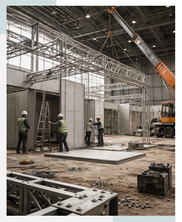 Строительство выставочных павильонов в Люберцах от 36824 р.| СтальСтрой-Люб