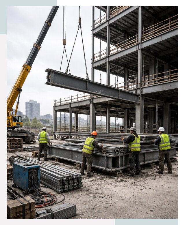 Строительство торгово-офисных зданий в Люберцах от 47345 р.| СтальСтрой-Люб