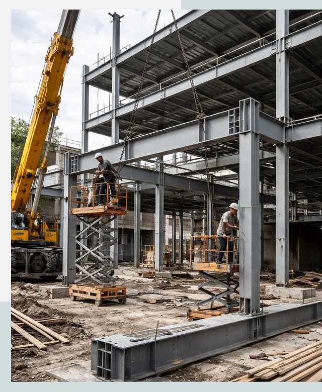 Строительство торгово-офисных зданий под ключ в Люберцах