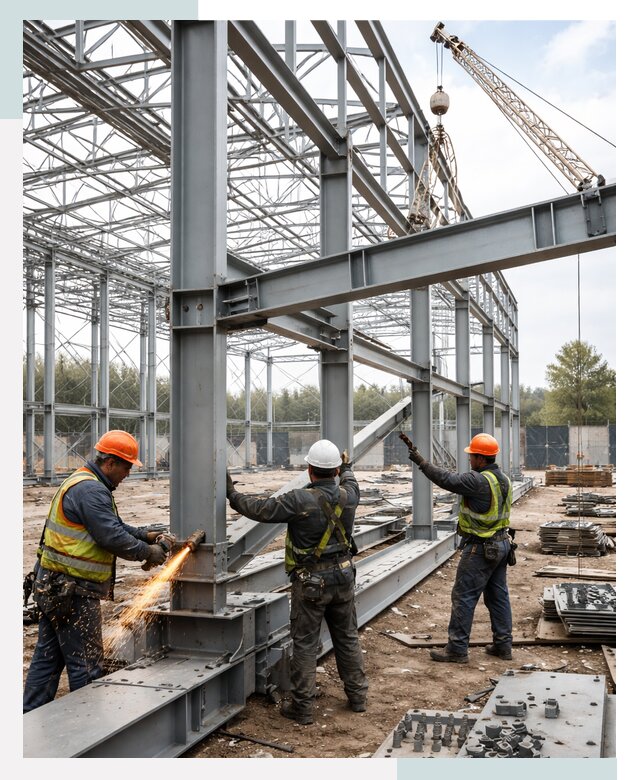 Строительство фок под ключ в Люберцах от 31563 р., СтальСтрой-Люб